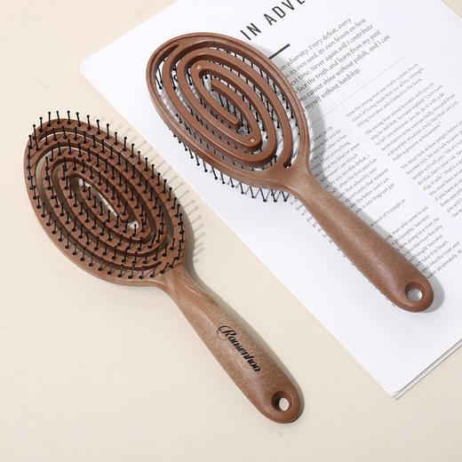 CYF3475棕色长柄两用梳子-纪念日百货门店同款168543201 商品图2