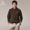 100%重磅绵羊毛H男士保暖精品毛衫 商品缩略图9