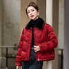 新中式国风短款羽绒服2025冬季新款红色盘扣小个子洋气保暖外套YRX9333 商品缩略图0
