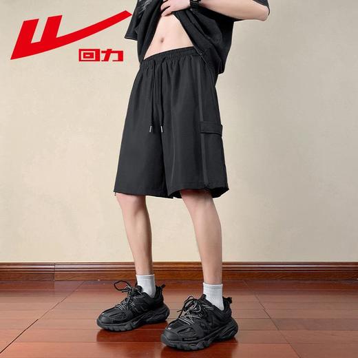 回力机能拉链工装短裤男士夏季新款美式宽松休闲百搭五分裤子 商品图2