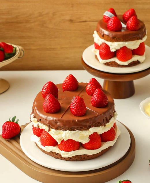 【双旦秒杀】草莓巧克力布蕾（不提供配送服务，需人之家店自提） 商品图0