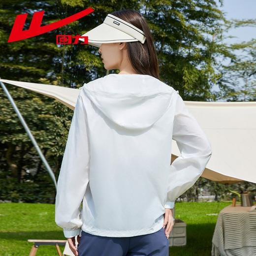 回力运动防晒衣女新款防紫外线宽松外套夏季户外薄款透气防晒服潮 商品图5