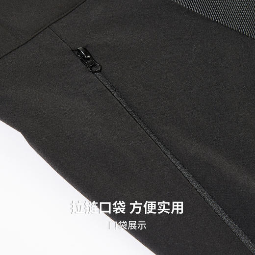 【易打理】圣得西2025年冬季男款中腰通勤休闲裤加绒保暖直筒长裤 商品图6