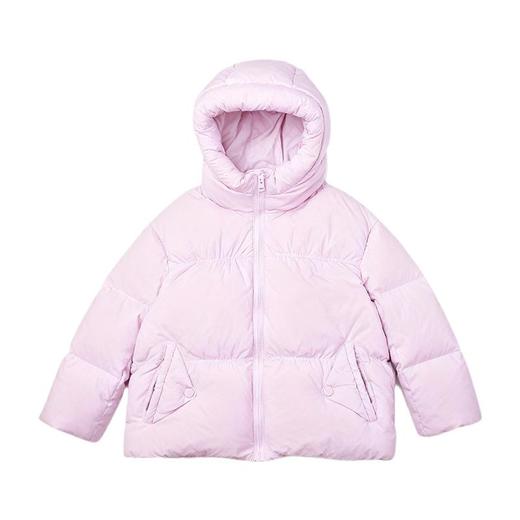 【新国标90%白鸭绒可溯源】儿童云朵泡芙厚实保暖连帽面包羽绒服外套 商品图4