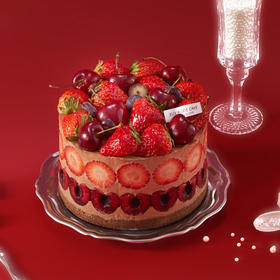 【2026幸福莓满】车厘子草莓巧克力蛋糕