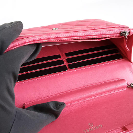 【95新】CHANEL香奈儿A80287 Y04638 97103粉色羊皮Leboy woc链条包单肩包女士 191225AK08 商品图8