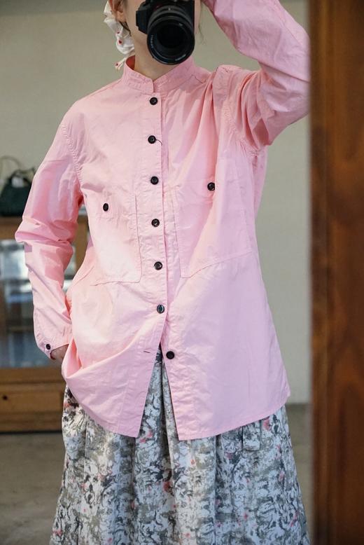 outil 工装小立领棉质衬衫 商品图4