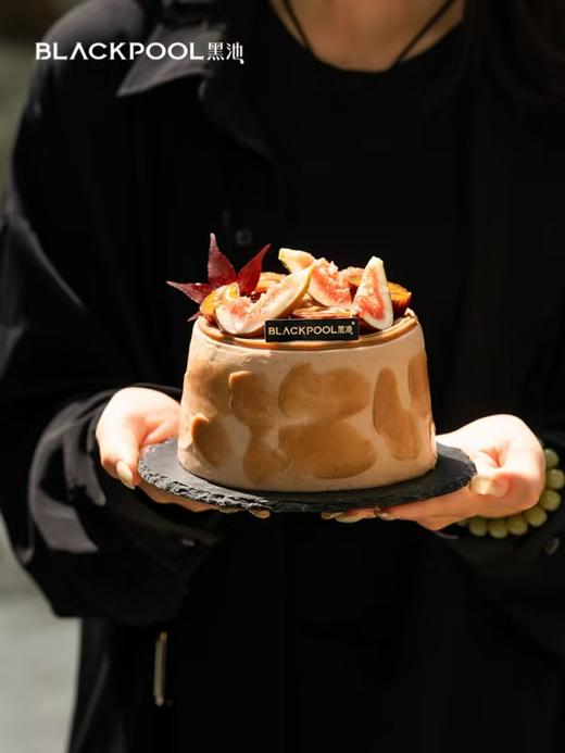 栗子无花果轻甜奶油蛋糕（实心款） | 黑池 商品图2