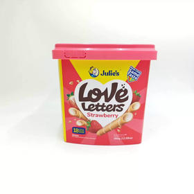 马来西亚茱蒂丝草莓味卷360g