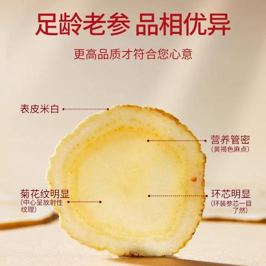 固本堂西洋参补品西洋参片传统滋补品送父母礼盒装礼品实用中秋节 商品图1