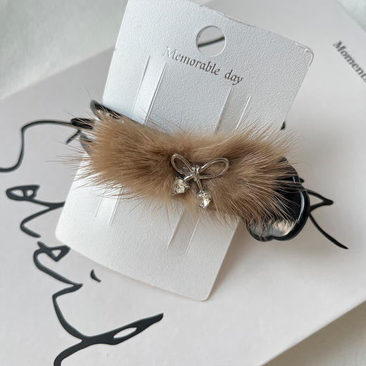 水貂毛丸子抓抓夹-纪念日百货门店同款168243276 商品图4