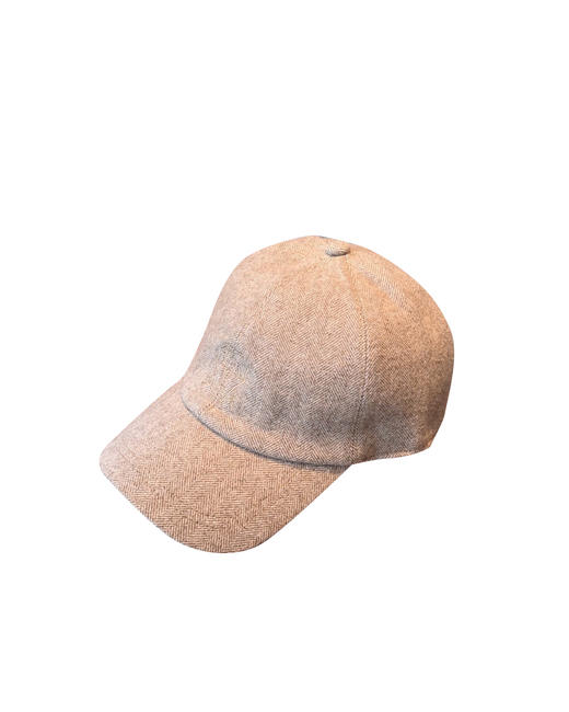 中性款羊毛呢刺绣棒球帽zh006 商品图1