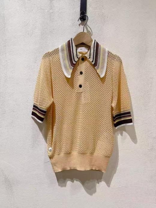 女款polo领短袖针织衫zh 商品图0