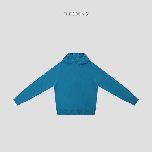 THESOONG"暖感帽衫"纯绵羊毛细腻保暖肌理感连帽毛衣HBMY8236 商品图3