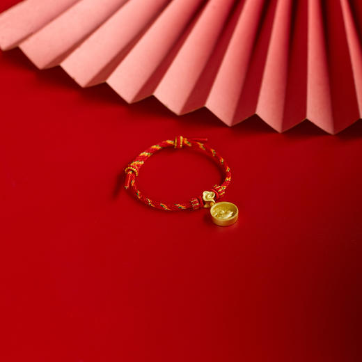 热卖中！！【总台文创官方授权】2026马年春晚生肖手串（足金版含金200mg)（预售！下单1.15发货） 商品图6