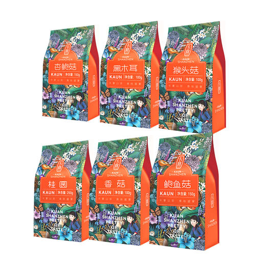 卡宴六珍橙礼山珍干货礼盒850g 商品图1