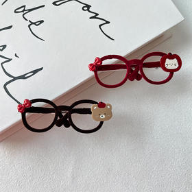 植绒眼镜发夹-纪念日百货门店同款168243313