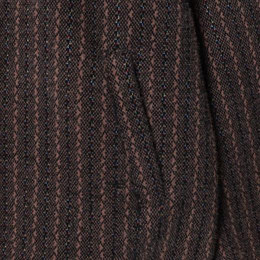 WY1507SDSA男士秋冬新款痞帅男装休闲绒毛竖纹刺绣半拉链连帽卫衣百搭 商品图3