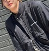中性款暗纹印花外套he009 商品缩略图4