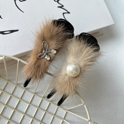 水貂毛丸子抓抓夹-纪念日百货门店同款168243276 商品图1