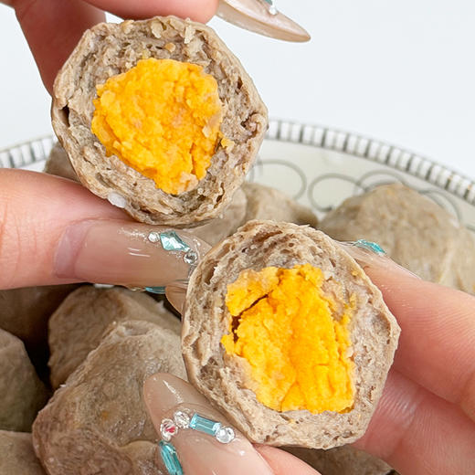 新品上市【潮管家 爆浆咸蛋黄牛肉丸】爆浆口感 全新体验 绿色健康制作！ 商品图9