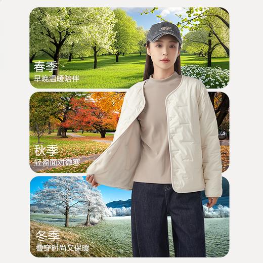 【随“季”应变】BEICAIRONG仿雪貂绒羊毛气绒衣 双面可穿，防水防风 气绒羊毛雪貂绒三合一。百分百纯羊毛 商品图3