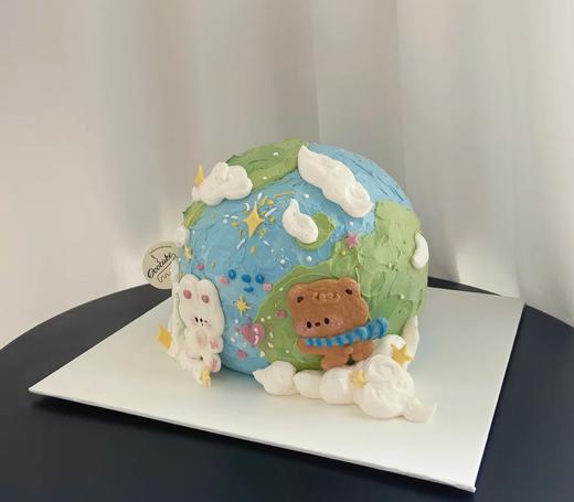 多款式~圆球形情侣异地/猫咪小动物卡通蛋糕-低糖处理无添加 商品图2