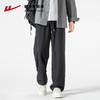 回力裤子男春秋款2025新款潮流阔腿宽松运动裤长裤垂感直筒休闲裤 商品缩略图3