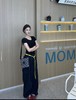 严选 | MLB复古牛仔老花小水桶包#25FW 碳灰色/浅蓝色 16*10*19（cm） 商品缩略图4