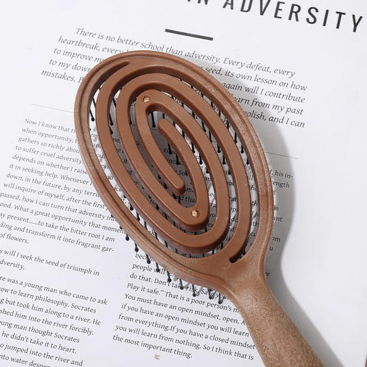 CYF3475棕色长柄两用梳子-纪念日百货门店同款168543201 商品图4