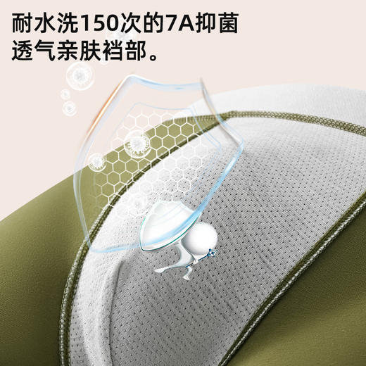 男士内裤男纯棉大码石墨烯抗菌平角裤男生四角裤 商品图3