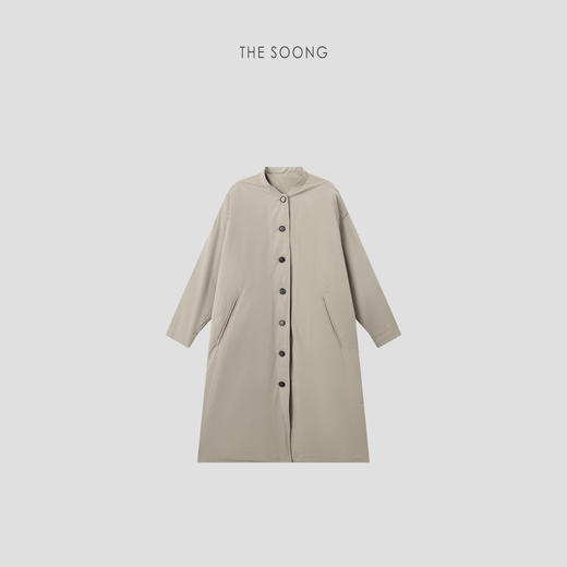 THESOONG日系小众寂寥风匹马棉微茧型鹅绒服外套HWYRF8440 商品图4