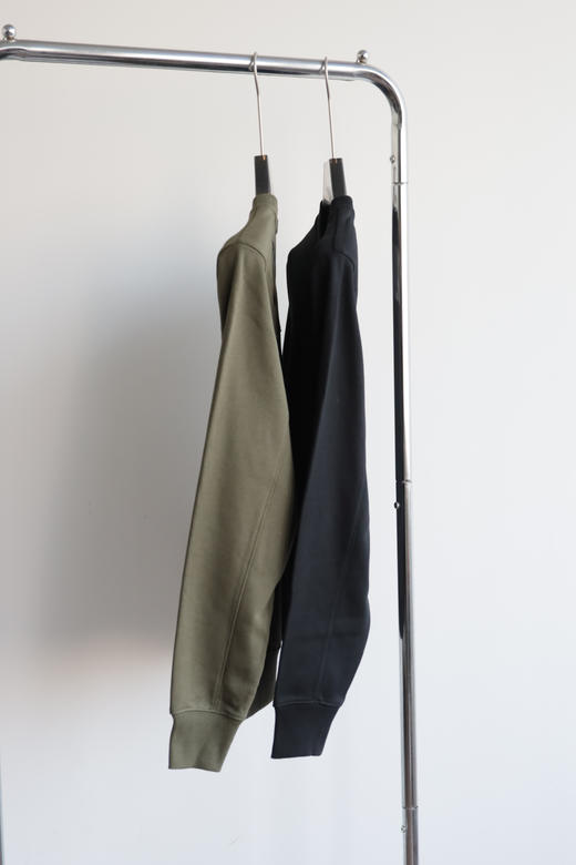 西K 元单 毛圈薄圆领卫衣 WY009 商品图4