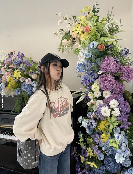 严选 | MLB复古牛仔老花大水桶包 #25FW 男女通背 商品图7