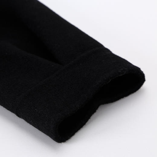 QH972斯尔丽2025秋冬新款高级感气质手工撞色大领一手长羊毛大衣外 商品图6