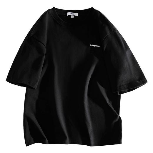 回力短袖T恤男夏季新款男士正肩半袖休闲纯棉男生打底体恤衫 商品图4