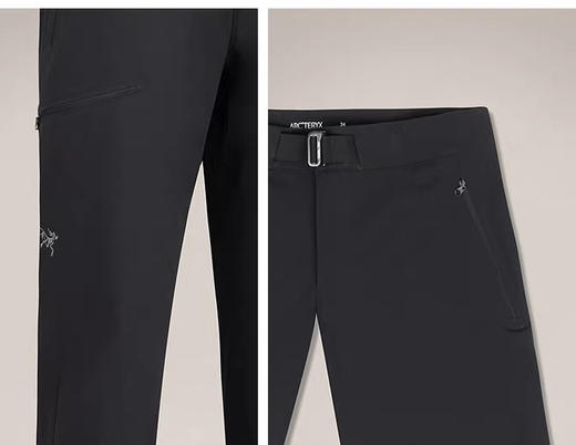 鸟家GAMMA PANT系列男士加绒软壳长裤122002 商品图10