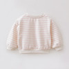 马克珍妮卡通小熊女童条纹卫衣 宝宝运动衫2026年春装新款560073 商品缩略图2