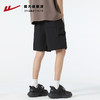 回力冰丝短裤男夏季2025新款外穿透气运动裤休闲宽松工装五分裤 商品缩略图1