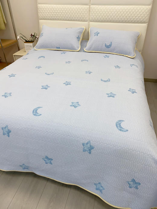 松植屋暖阳缇芙妮床盖三件套 规格：床盖225×235cm + 枕套48*74*2只 商品图5