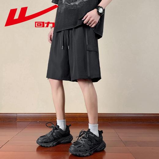 回力机能拉链工装短裤男士夏季新款美式宽松休闲百搭五分裤子 商品图4