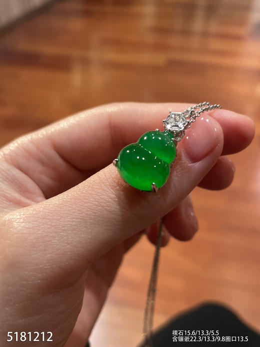 葫芦吊坠戒指两用款【5181212】具体价格微信咨询 商品图0