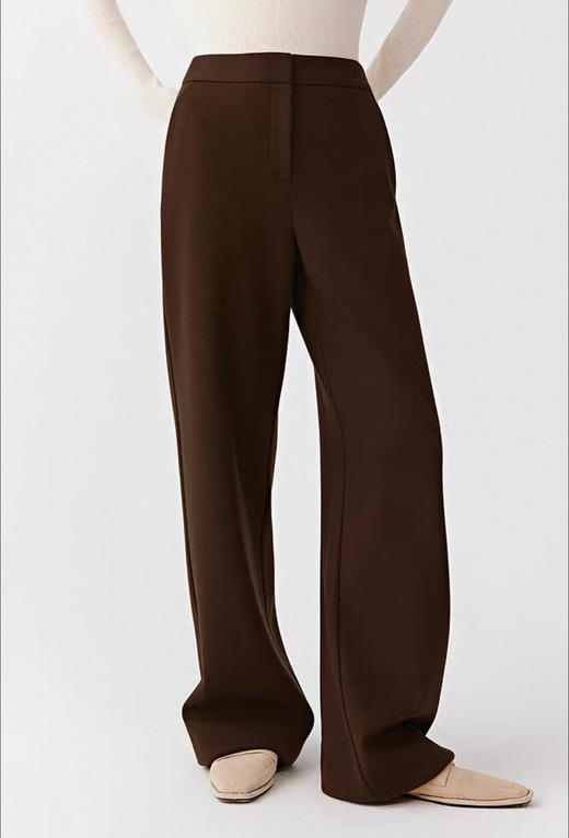 【高品质私服】【IC混纺针织布直筒裤】挺括垂坠 温和亲肤 手感温暖G1621-CC【无标出货 介意慎拍】 商品图4