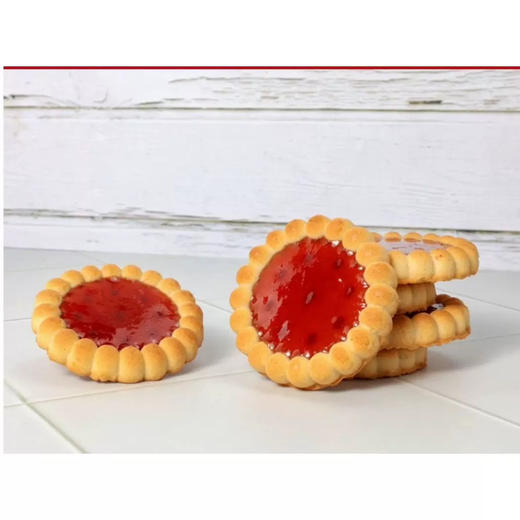 法国poult草莓酱曲奇饼干150g 商品图1