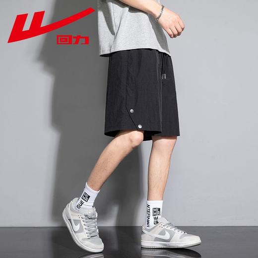回力冰丝工装短裤男士夏季运动透气薄款美式宽松休闲五分裤子 商品图4