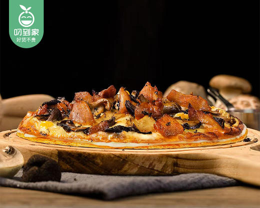 舌尖百味8寸黑松露菌菇鸡肉薄脆披萨/1包（260g）生产日期：25年11月补单专用 商品图5