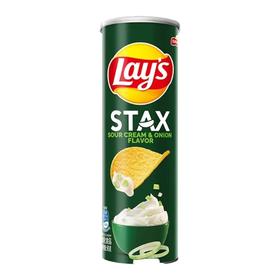【超市】乐事Lay's 乐事无限酸奶油洋葱味薯片 90g/桶