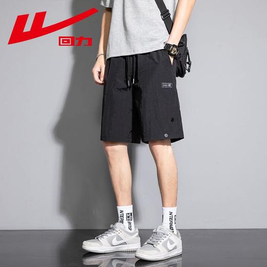 回力冰丝工装短裤男士夏季运动透气薄款美式宽松休闲五分裤子 商品图5