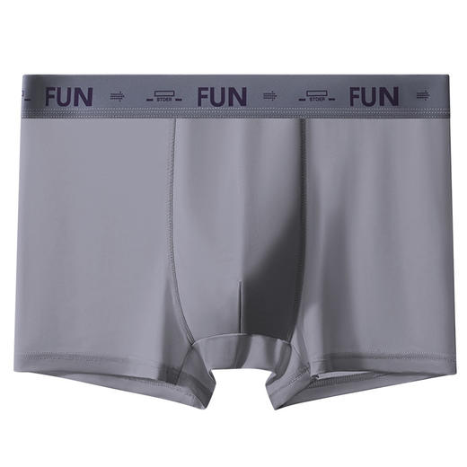 男士内裤男冰丝抗菌透气平角底裤男款高档四角裤 商品图8