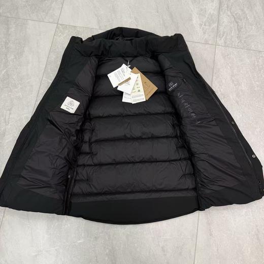 【cyz1】女士新款科技压胶连帽中长款羽绒服外套！！ 商品图3